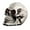 D, variant on Studio Skull Head Sculpture Halloween Decoration Skull Decor Collectible Figurine Life Size Human Head Skeleton Statue Indoor Home Decor