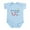 Sky Blue, variant on CafePress - Ft. Myers Beach Flip Flops Infant Bodysuit - Baby Light Bodysuit, Size Newborn - 24 Months