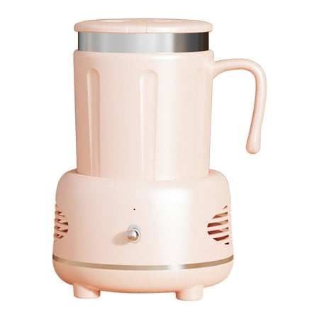 

QIIBURR Coffee Cup Warmer with Mug Cup Cooler-Coffee Warmer Desktop 2In1 60℃- 8℃ Coffee Tea Drinks Mug Warmer Cooler Desktop Heating and Cold Beverage for Water Milk Beer Cocoa