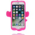 thumbnail image 4 of Artbling Funda para iPhone 6 6S, Silicona 3D Cartoon Animal Cover,K,Kawaii Soft Gel Rubber Unique Fun Cool Character Protector Protector (Oso Arcoiris) brillar Electrónica, 4 of 4