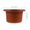 thumbnail image 2 of BERTDOMD Ceramic Stock Pot Liner for Slow Cooker Electric Casserole Accessories Non-Stick Cooking Insert, 2 of 5