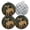 Black1389, variant on 4 PCS Pot Holders for Kitchen,Potholders Sets with Hook for Oven,Cooking,Baking,Tyrannosaurus Rex In Stormy Oil Painting