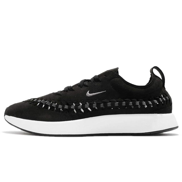Nike Men's Dualtone Racer Woven Running Shoes (9.5, Black/Dark Grey-white)