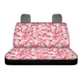 thumbnail image 4 of Uourmeti Pink Cherry Blossom Hummingbird Scratch Proof Universal Car Seat Cover Cushions for Car Interior SUV Accessories, Non-Slip Car Rear Seat Covers Decorative Full Cover Seat Protectors, 4 of 4