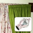 thumbnail image 4 of Curtain Pole Finial Window Curtain Rod End Curtain Rod Cap Finial for Curtain Rod, 4 of 8