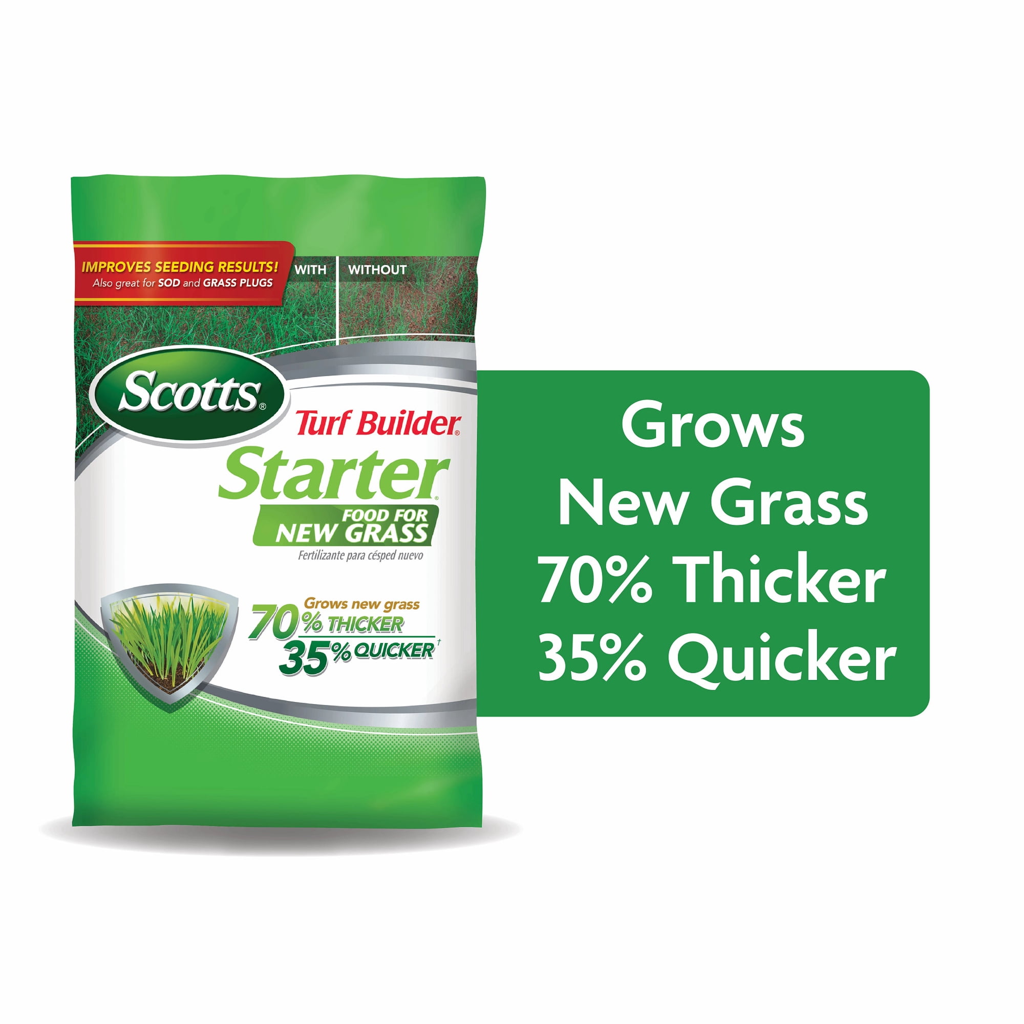 Scotts Turf Builder Starter Food for New Grass, 5,000 sq. ft., 15 lbs.