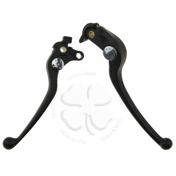 Black Brake Clutch Levers Sets Hand Controls 2007 2008 Suzuki GSXR 1000 GSX-R