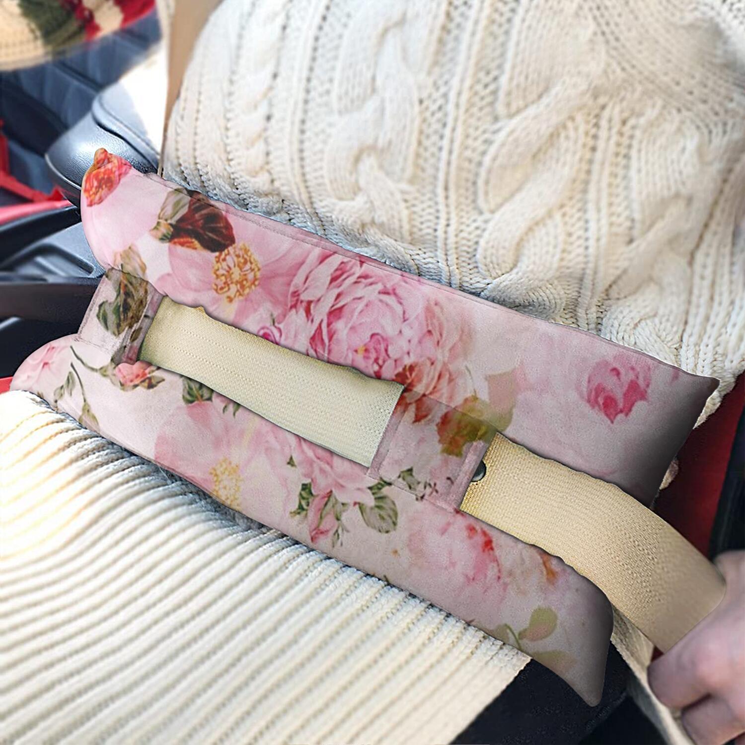Floral and Bee Tropical Design Surgery Recovery Pillow - Comfort Pad