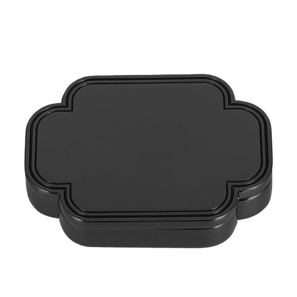 Mini contenedor de perfume sólido: caja portátil de bálsamo labial con tapa deslizante de metal - Estuche de viaje con sistema push-pull para guardar bálsamos labiales y fragancias.