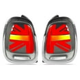 thumbnail image 2 of Cooper LED Union Jack Tail Lights With  Frame. Seamless Installation, Durable Construction for F55, F56, F57, 2 of 8