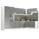 thumbnail image 1 of Cocina Integral Completa Modular Madesa Lux 546cm BG 05, 1 of 5