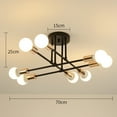 thumbnail image 7 of Ceiling Lamp Lighting Fixture Living Room Lights Black, 7 of 7