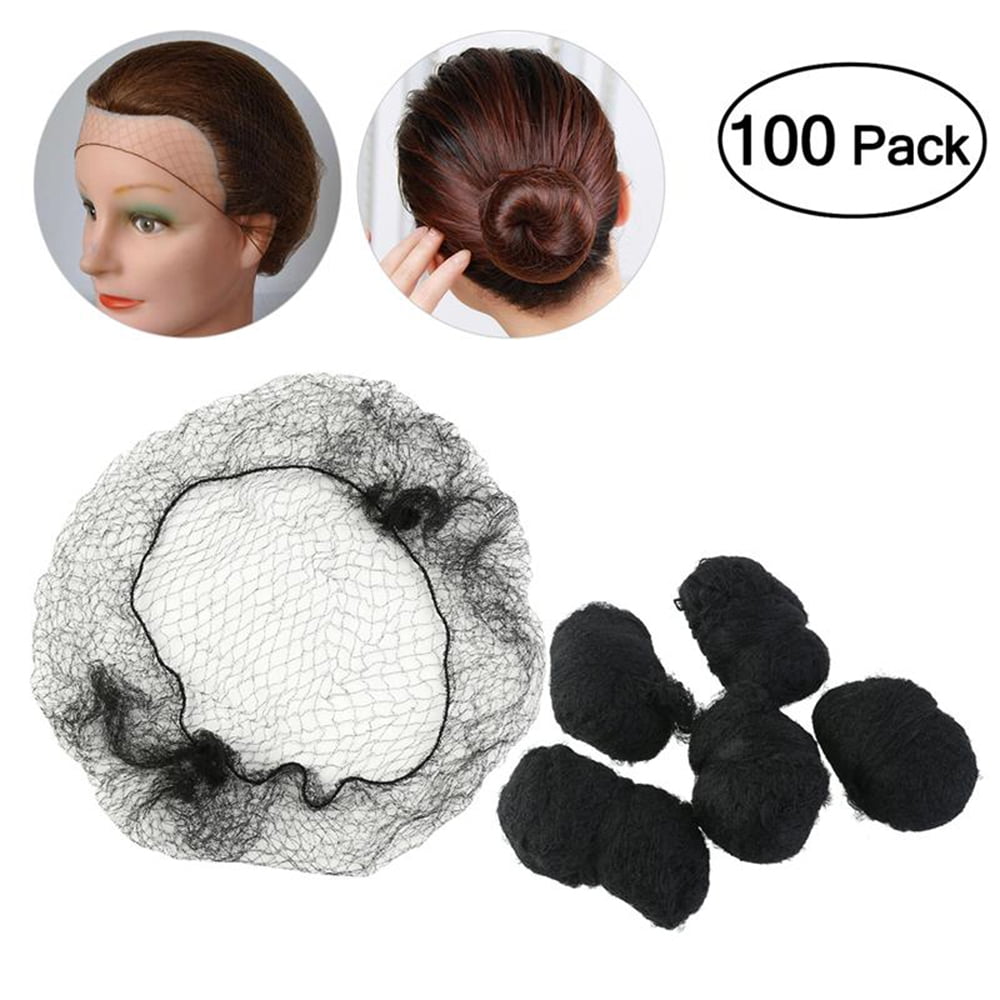 100PCS Invisible Hair Net Hair Hairnets Elastic Edge Mesh Hairnet Mesh Sport Bun 100PCS Invisible Hair Net Hair Hairnets Elastic Edge Mesh Hairnet Mesh Sport Bun