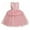 Pink, variant on XBASW Kids Baby Girls Party Formal Princess Dresses Flower Girl Dress with Bowknot Toddler Tutu Wedding Party Gown 1-8T