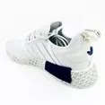 thumbnail image 3 of Adidas Originals NMD R1 Cloud White Royal Blue Mens Running Sneakers GY7368, 3 of 12
