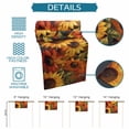 thumbnail image 6 of Summer Radiant Table Runner, Sunflower Flower Plants Oil Painting Kitchen Table Runners Dress Scarves for Table Decorations Party/Restaurant/Indoor Outdoor Use, 13x72in, 6 of 9