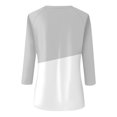 thumbnail image 5 of Shirt for Women's Fashion Casual Raglan Sleeve Round Neck 3/4 Sleeve Loose Printed T-Shirt Ladies Top, 5 of 5