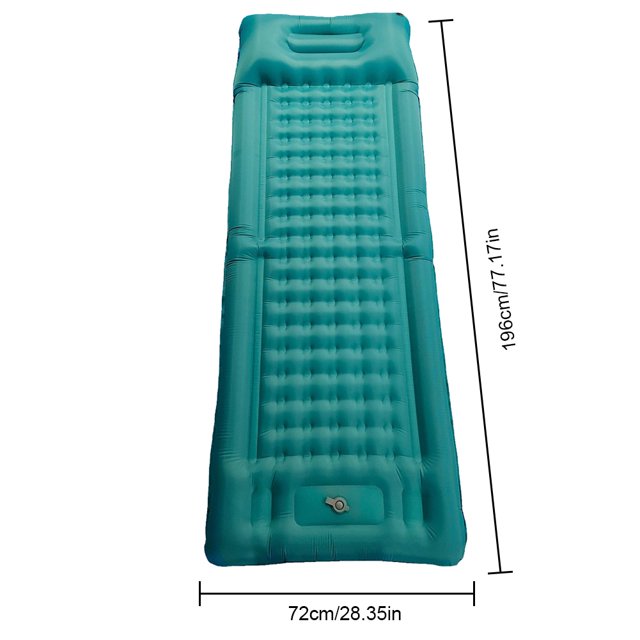 Colchones De Aire Colchones de aire inflables TPU Cojín de aire de descanso para acampar para caminar (azul) Ndcxsfigh Para Estrenar