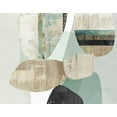 thumbnail image 2 of Reeves, Tom 32x26 White Modern Wood Framed Museum Art Print Titled - Mixed Celadon, 2 of 4