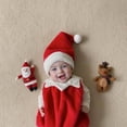 thumbnail image 5 of Zshosam Baby Clothes Unisex Newborn Baby Boy Girl Sweatshirt Romper Christmas Bodysuit Fall Gender Neutral Clothes Size 12 18 Months,(Red 12-18 Months), 5 of 9