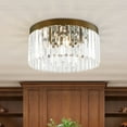 thumbnail image 2 of Livex Lighting Ashton Ceiling Mount in Hand Painted Palacial Bronze, 2 of 9