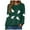 Green, variant on TTUHYWXI Halloween Boo Sweatshirts Women Ghost Sequin Pullover Tops Funny Spooky Season Long Sleeve Shirt Casual Sparkle Top (Black, XL)