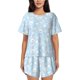thumbnail image 1 of Fotbe Cute Bunny Conjunto de Pijama Estampado para Mujer, 2 Piezas, Ropa de Dormir con Camiseta de Manga Corta y Shorts Suaves-3X-Large, 1 of 6