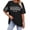 Black, variant on Custom Tshirts For WomenCotton Linen Shirts For Women Cotton Linen Shirts For Women Summer Blouses For Women Linen T Shirts For Women Loose Fit Tee Shirt Women Trending Womens Clothes