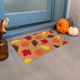thumbnail image 2 of Dosaele Happy Fall Door  Fall Leaves Pumpkin Theme Welcome Doormat for Front Door Indoor Outdoor Rug for Home Kitchen Floor Thanksgiving Decor 16 X 24 Inch, 2 of 5