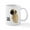 White, variant on CafePress - Pug Mugs - 11 oz Ceramic Mug - Novelty Coffee Tea Cup