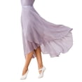 thumbnail image 1 of Jupe Portefeuille de Ballet pour Femmes Jupe Longue Transparente de Danse pour Dames, 1 of 4