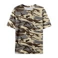 thumbnail image 4 of Trendfront Women Pattern Graphic Tee Trendy Oversized Loose Fit Casual Top Classic Outdoor Sports Athletic Activewear Shirt, 4 of 4