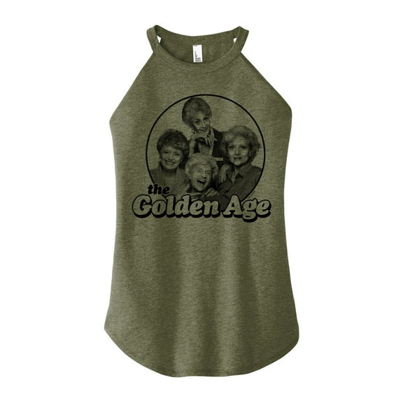 Golden Girls - The Golden Age - Juniors High Neck Tank Top