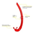 thumbnail image 2 of Esnorquel Cressi Clasico Corsica Rojo, 2 of 2