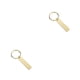 thumbnail image 1 of Inteprter Stainless Steel Blank Keychain Rectangle Key Engraving DIY Hanging Keyring Waist Gifts Decorative Chain Fashion Clothes Type1 NO1, 1 of 6