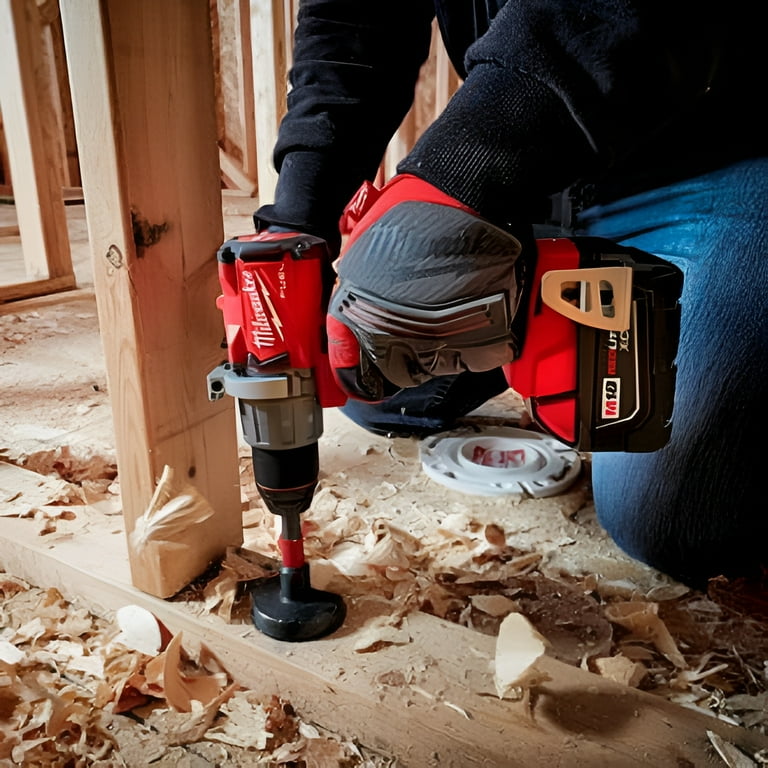 Milwaukee 2803 22 M18 Fuel 18V 5.0Ah Cordless Compact Drill Driver Kit Walmart