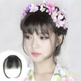 thumbnail image 6 of Wig with Bangs, yelldesk Wigs for Women, Wholesale Princess Cut Bangs Anime Net Red Face Trimming Cute Lifelike Three Knife Wig, 6 of 6
