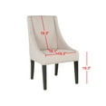 thumbnail image 5 of Jordan Beige Dining Side Chairs - Set of 2, 5 of 7
