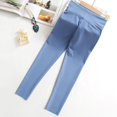 thumbnail image 3 of 7-13T Girls Footless Leggings Kid Skinny Tights Yoga Trousers Slim Ankle Length Legging Pants, 3 of 3