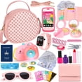 thumbnail image 1 of Set de juguetes Pretend Play Purse KUBUSFLY de 40 piezas para niños pequeños, 1 of 7