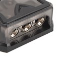 thumbnail image 2 of SUTENGDA 3-Way Power Distribution Block  1x 0/4GA IN  3x 0/4GA OUT  Car Boat RV Yacht Audio Amplifier Power Ground Distribution Block  Heavy-Duty Copper Connectors for Efficient Energy Di, 2 of 9