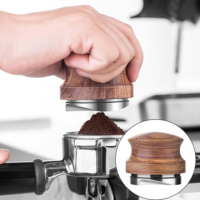 Accesorio de distribuidor de espresso profesional duradero, 3 inclinaciones en ángulo s manipudores de mano para restaurante, cafetería, 51 mm Soledad Distribuidor de café