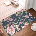 thumbnail image 4 of Uemuo Vintage Floral Printed Door Mat Indoor Doormat 16"x24",Front Back Door Mats Non Slip Entrance Rugs,Inside Doormats for Entryway, 4 of 9
