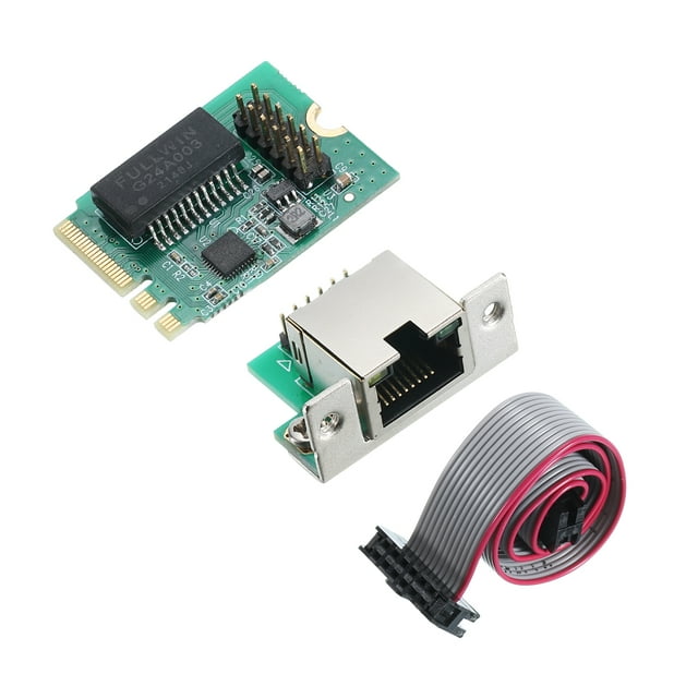 Unique Bargains M.2 AE Gigabit Network Card 8125B 1G Ethernet Port 1000Mbps High Speed Desktop, PC, Office Computer