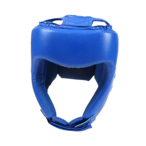 Accesorios de casco de boxeo Guardia de cabeza ligera para adultos de kickboxing MMA Azul