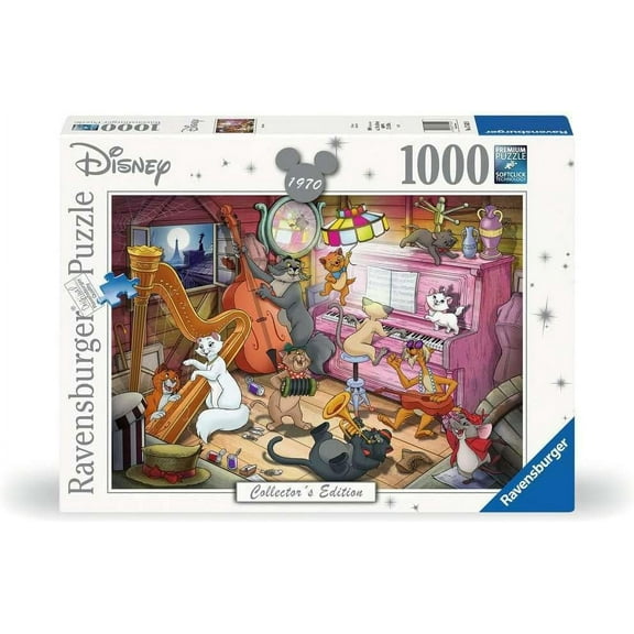 Disney Collector's Edition Aristocats 1000 Piece Jigsaw Puzzle