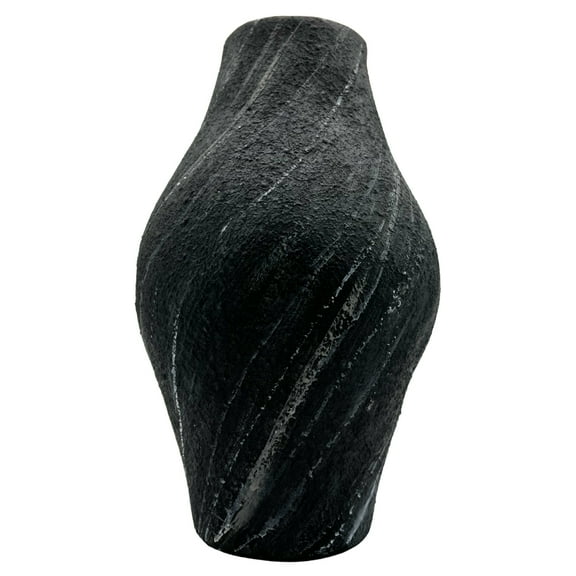 Decorative Black Ceramic Vase