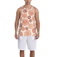 thumbnail image 6 of Rocae Mushrooms2 for Men's Basketball Jersey Lightweight and Breathable Athletic Tank Top,Quick-Drying Sports Jersey X-Large, 6 of 9