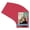 Deep Red, variant on Maroon Red Picture Frame Mat for 22x30 Frames - Fits 17x27 Photos - 1 Mat