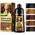 thumbnail image 5 of Yecuce Hair Dye Shampoo for Women & Men， Natural Plant,(Coffee)500ml, 5 of 9